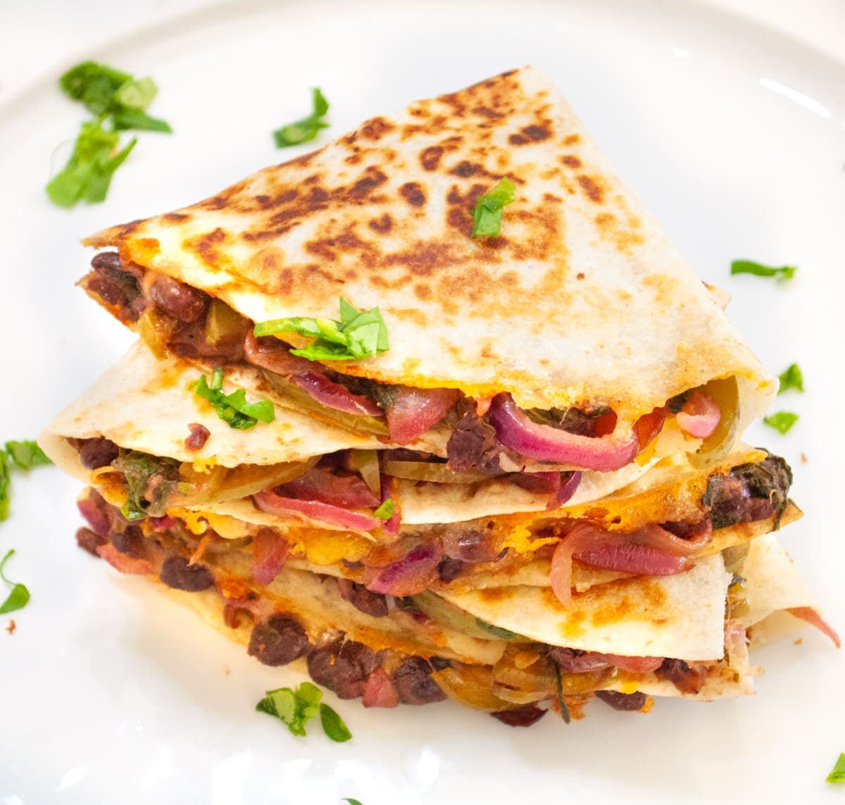 Cheese And Black Beans Quesadillas Recipe