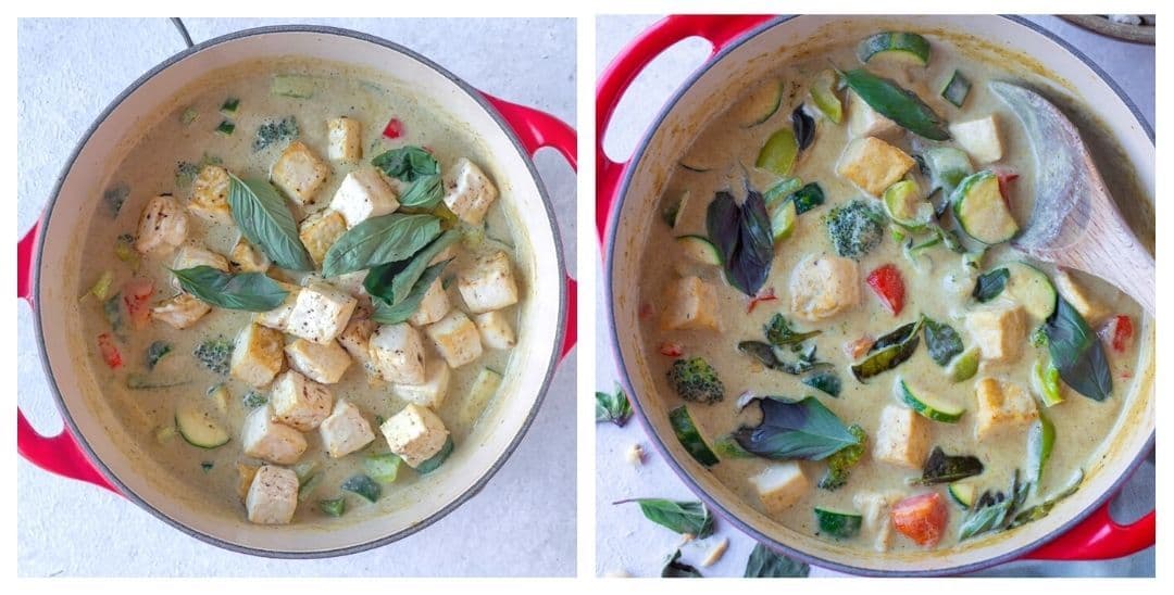 Vegetarian Thai Green Curry With Tofu Recipe