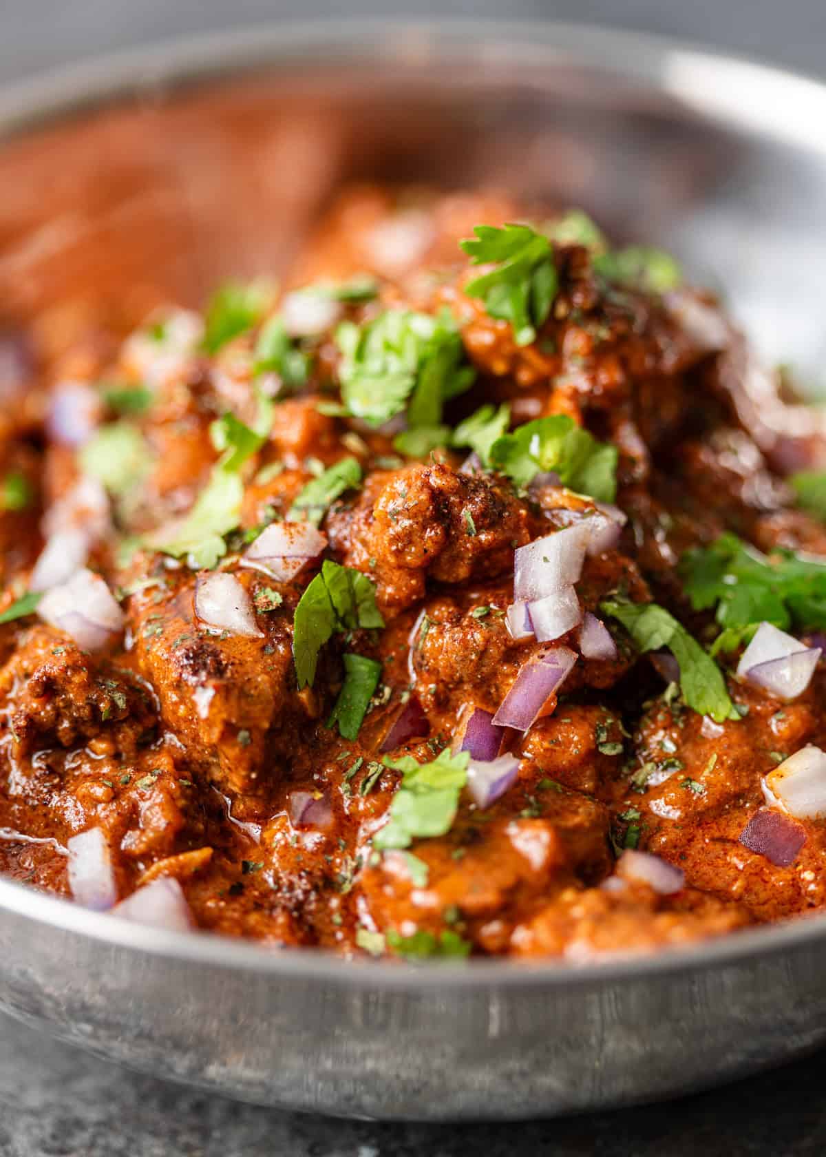 Kashmiri Rogan Josh Recipe - Mutton in Red Curry