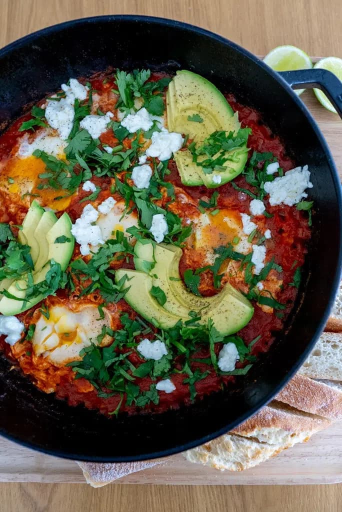 Quick And Easy Baked Beans Shakshuka Recipe