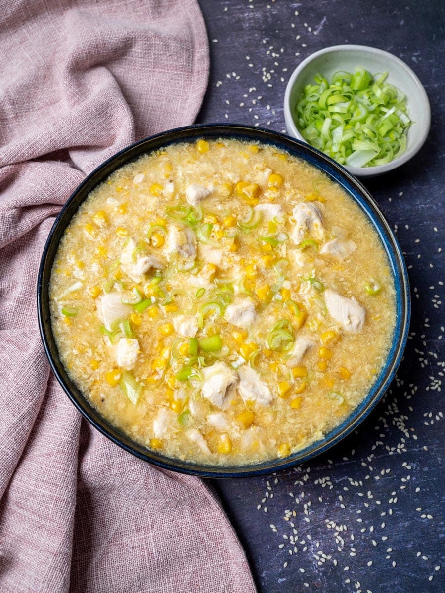Chinese Chicken Sweet Corn Soup Recipe
