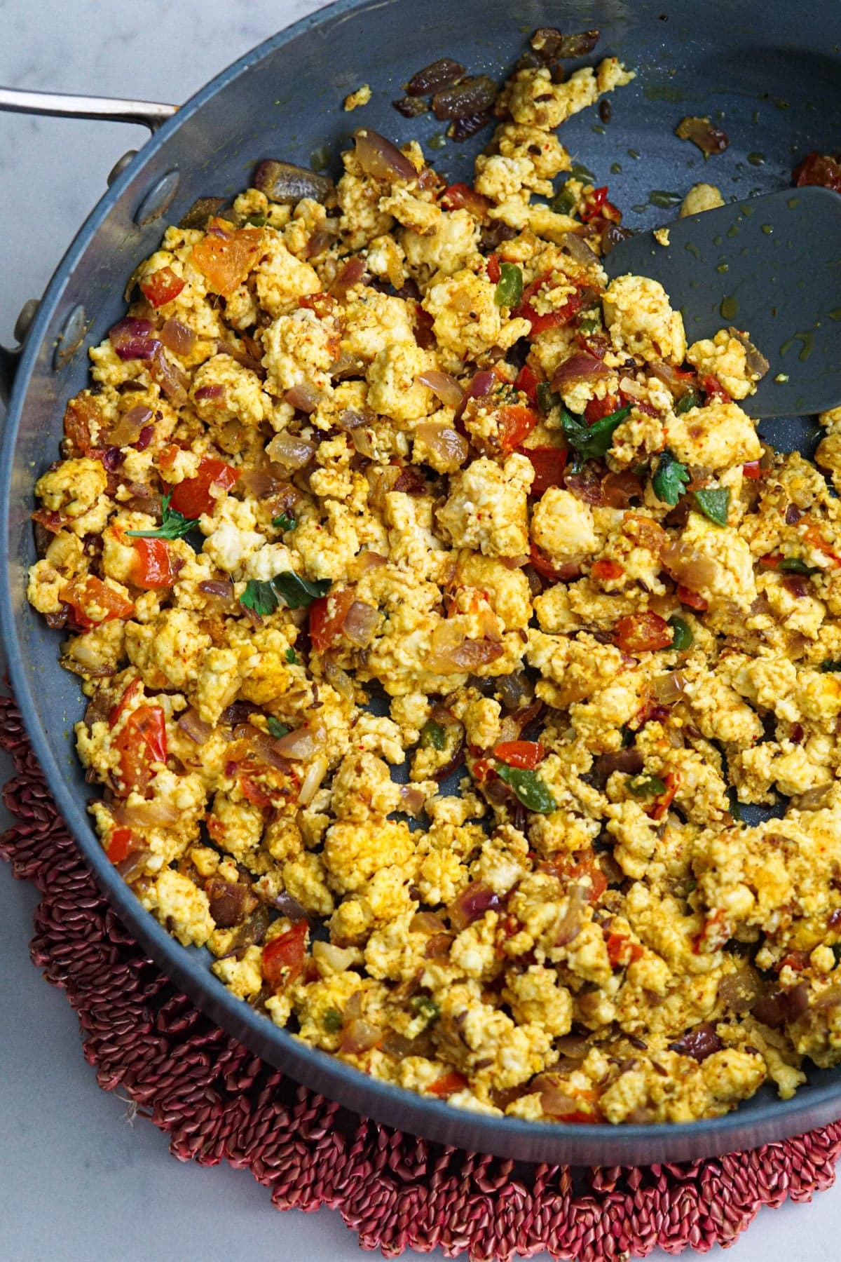 Masala Palak Bhurji Recipe