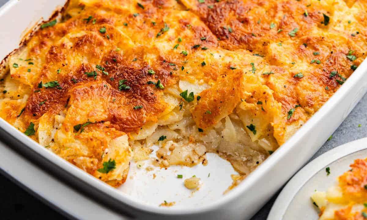 Mini Potato Cheesy Au Gratin Recipe