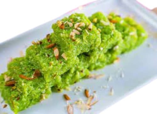 Pista Burfi Recipe - Indian Spiced Pistachio Fudge