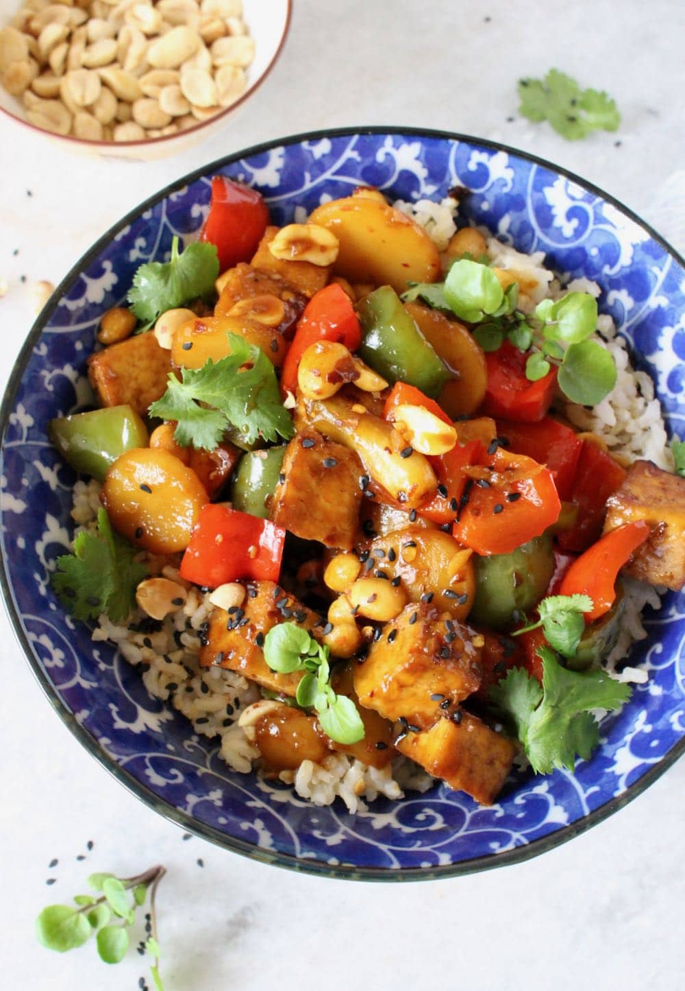 Kung Pao Tofu With Vegetables Recipe