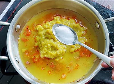 Togari Bell Thove Recipe - Tour Dal Juice