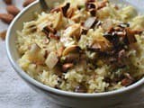 Kashmiri Style Modur Pulao With Pomegranate Recipe