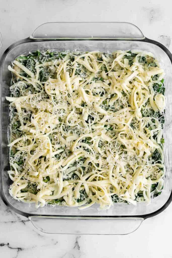 Spinach And Corn Au Gratin Recipe With Cheesy Dip