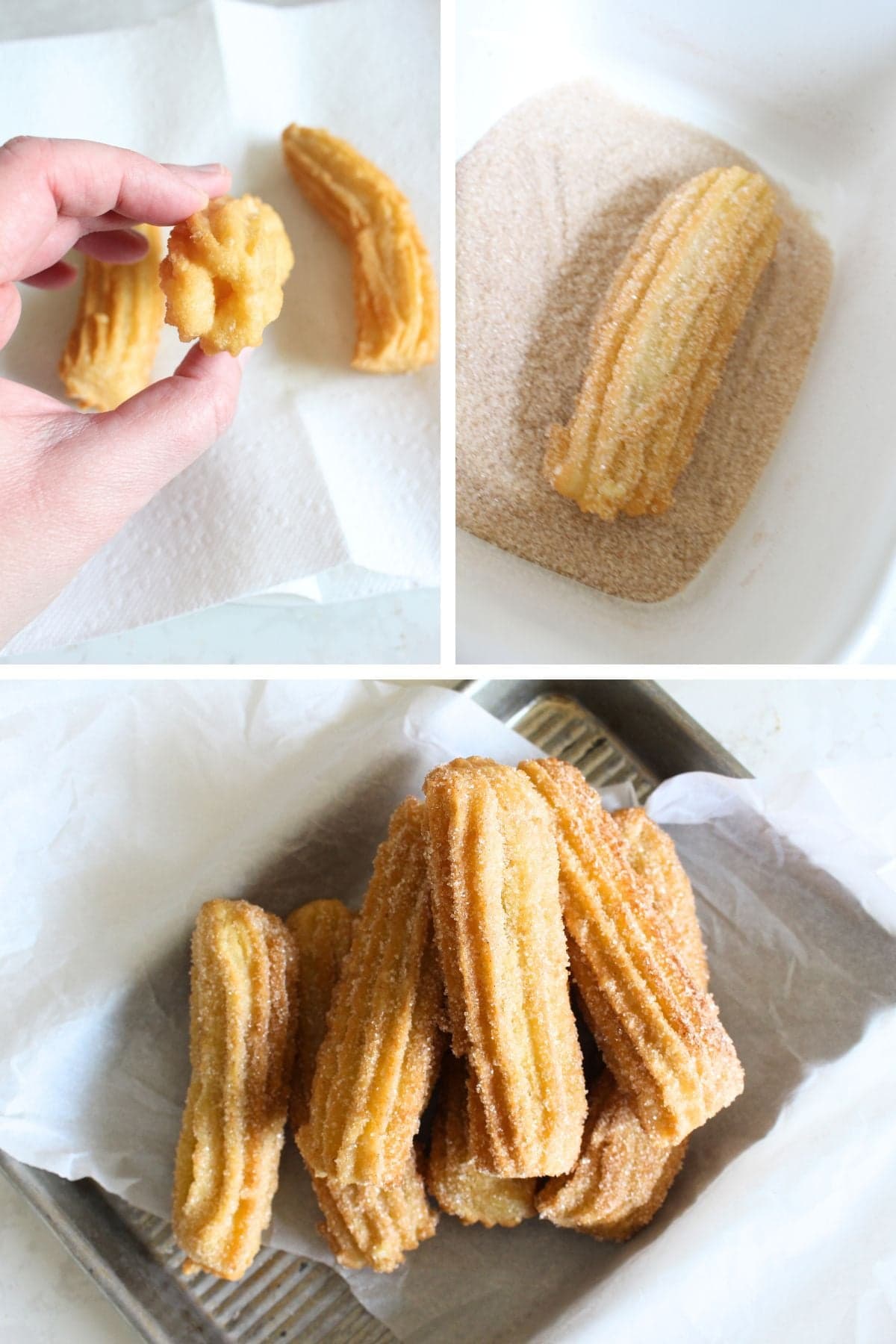 Churros Recipe With Cinnamon & Sugar | Eggless Recipe