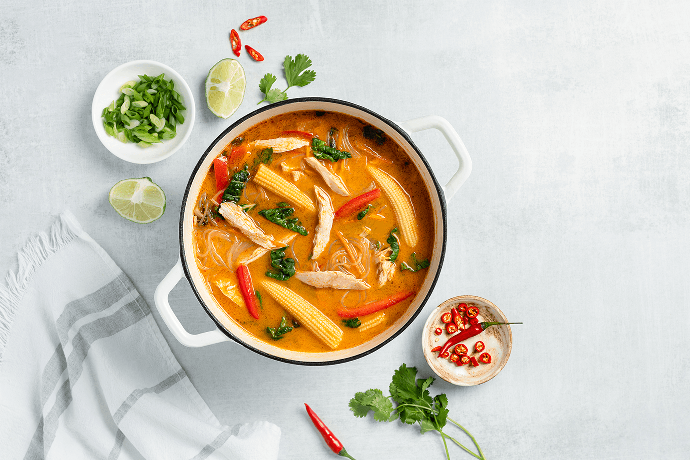 Thai Coconut Curry Soup Recipe
