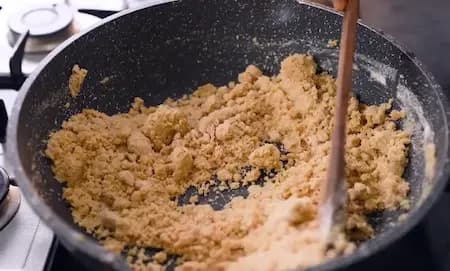 Upar Ghee Laddu Recipe - Whole Wheat Flour & Banana Squares