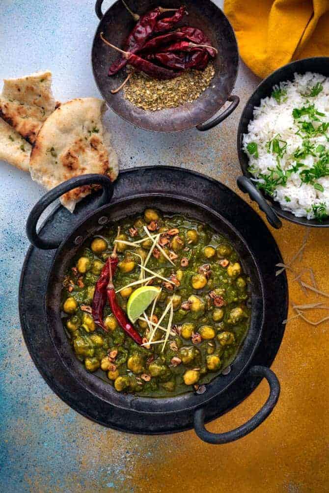 Kadai Chole Recipe