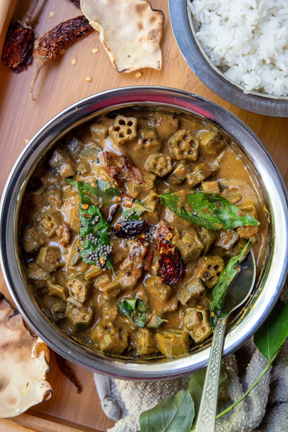 Karnataka Style Orange Peels Curry Recipe