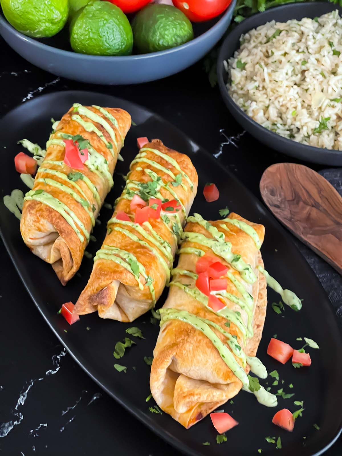 Mexican Style Vegetarian Chimichanga Recipe-Deep Fried Burrito
