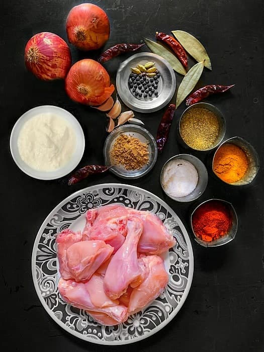 Chicken Korma Recipe - Mughlai Style Chicken Curry