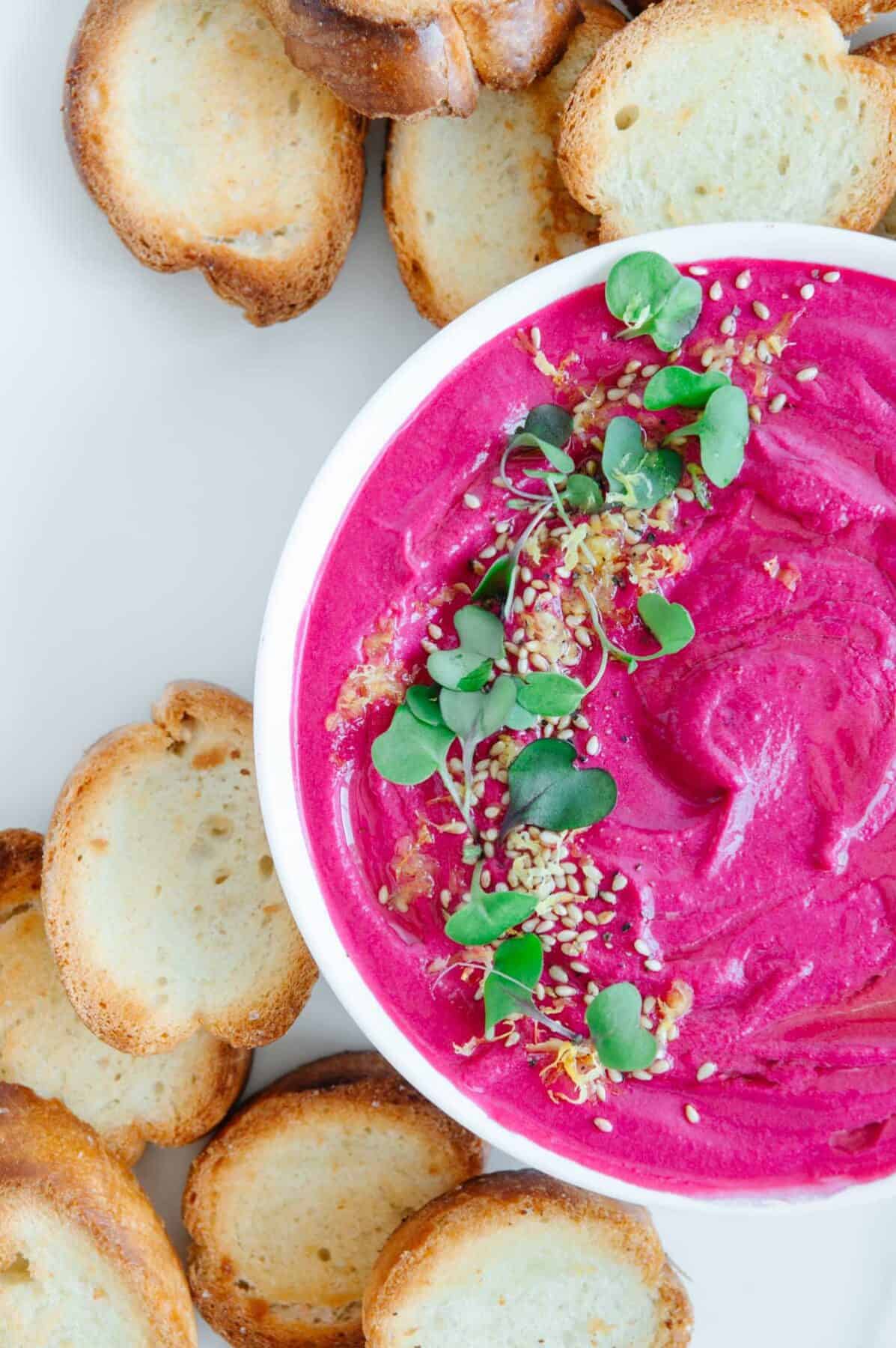 Beetroot Hummus Recipe