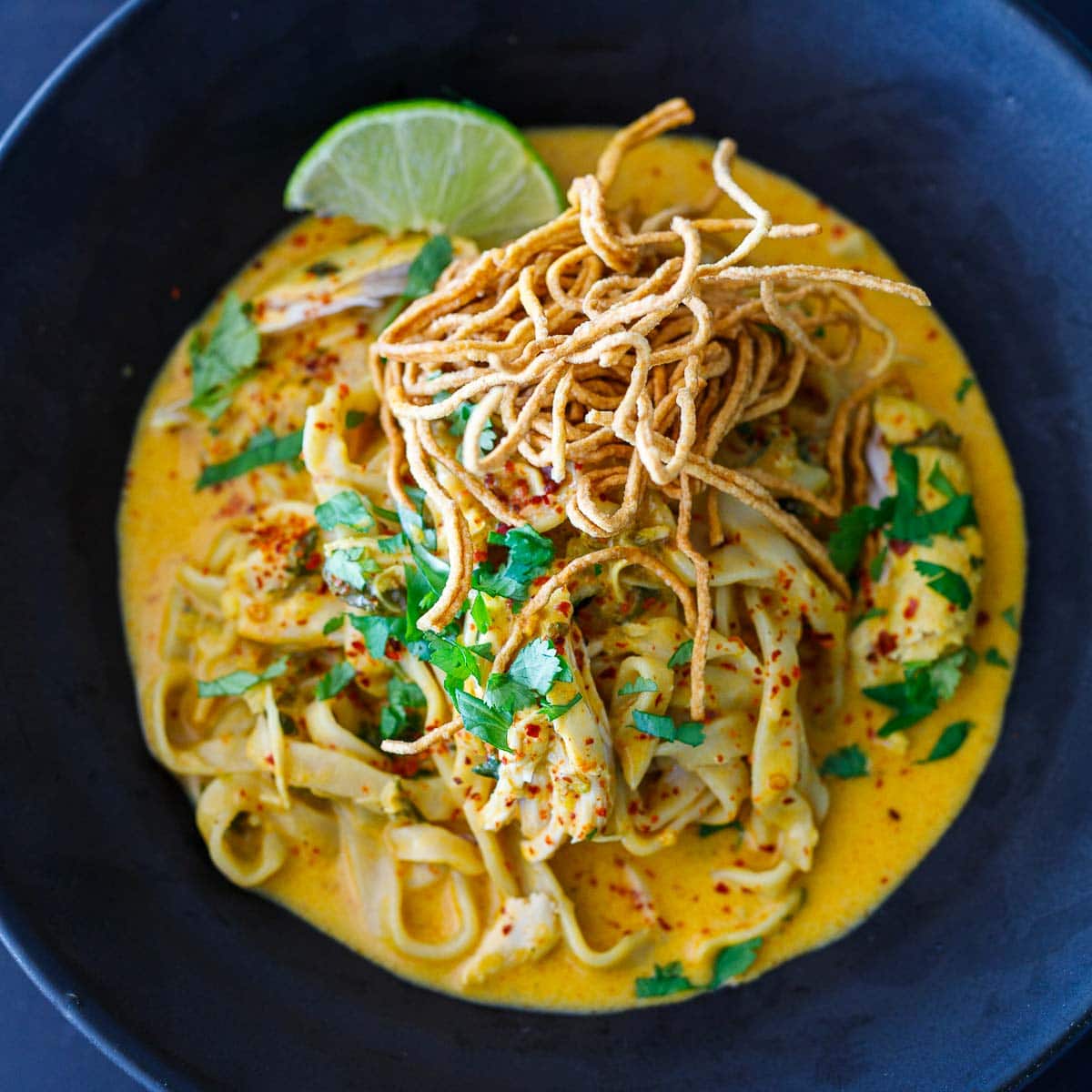 Vegetable Coconut Milk Soup With Vermicelli Noodles Recipe