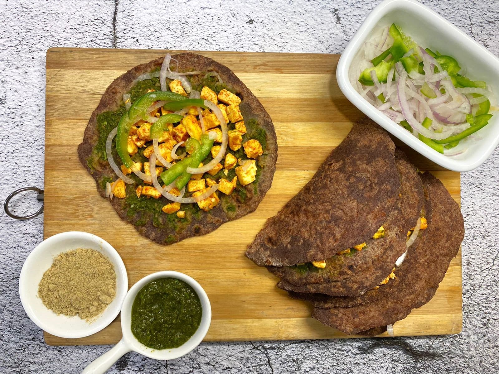 Ragi Masala Roti Recipe