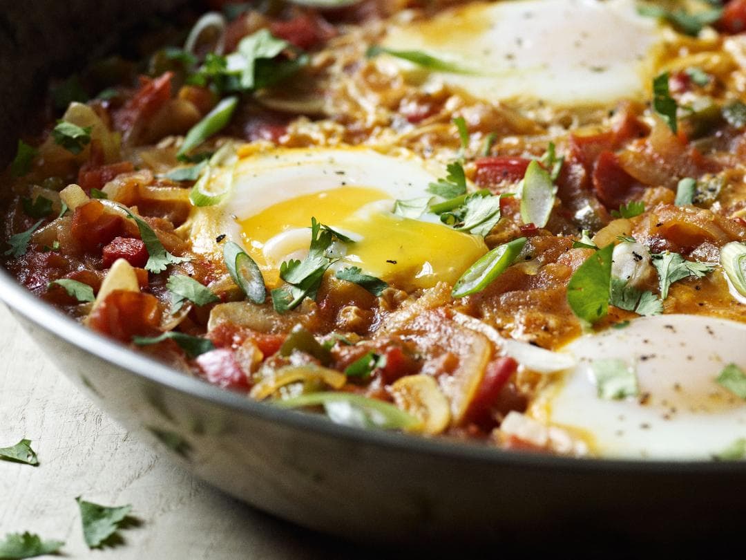 Spicy Moroccan Eggs Recipe