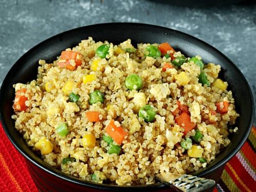 Spicy Quinoa Upma Recipe