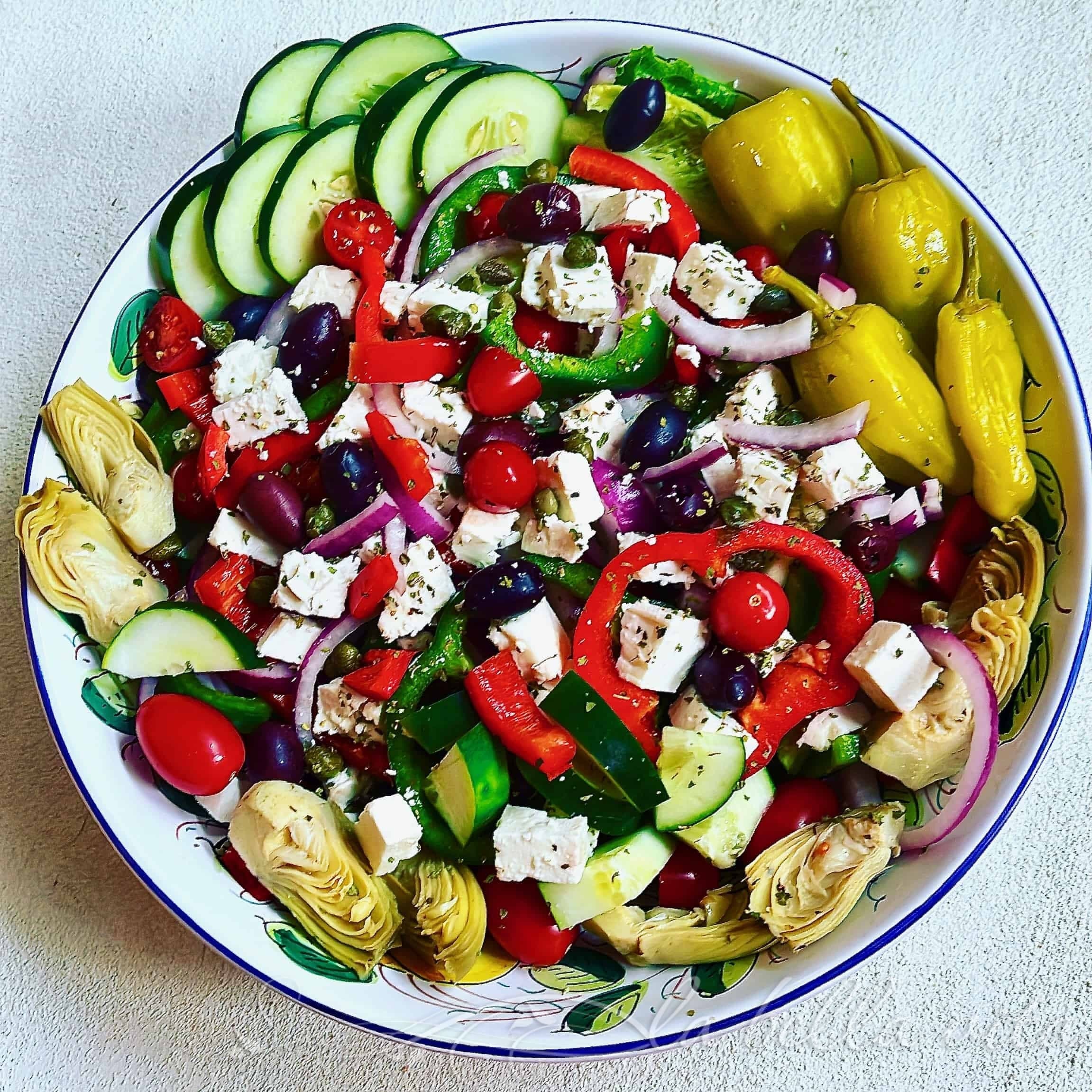 Classic Greek salad Recipe