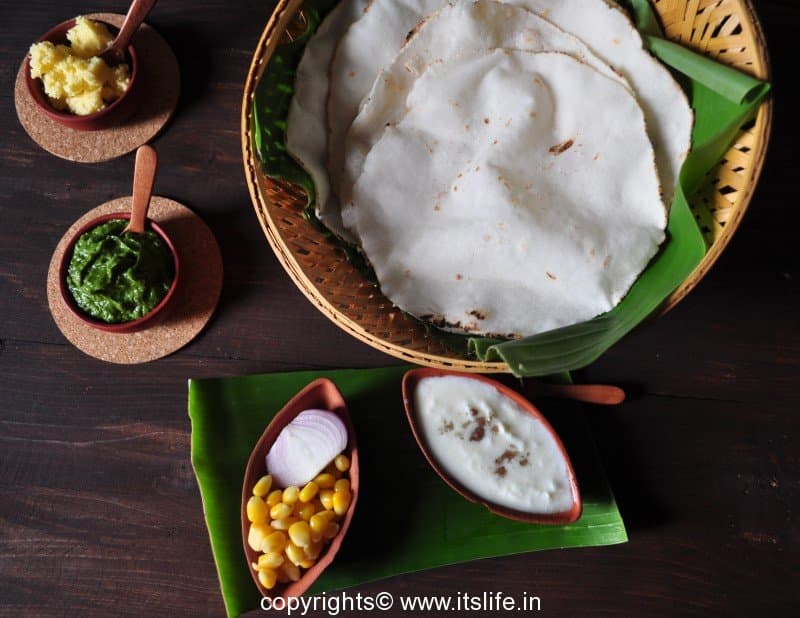 Ujju Rotti Recipe (Indian Rice Flat Bread)