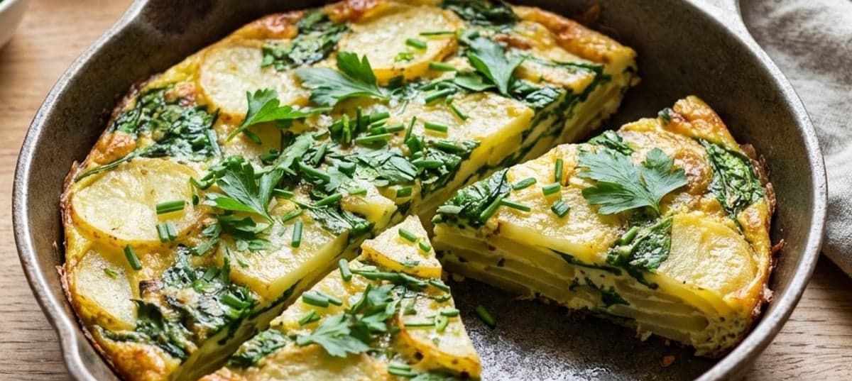 Spinach Potato Frittata Bites Recipe
