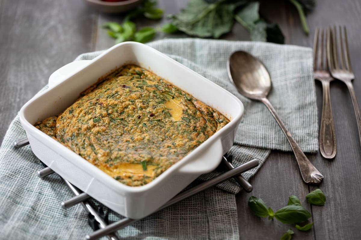 Vegetable Filled Souffle Recipe