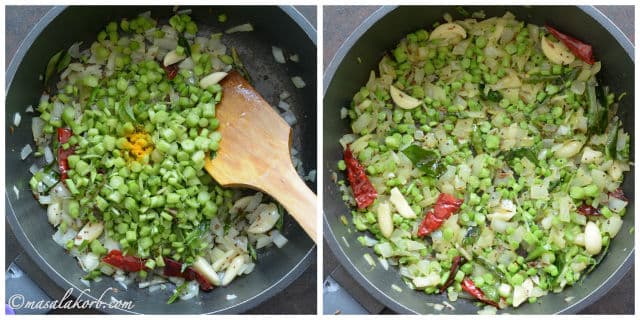 Thandu Keerai Poriyal Recipe - Amaranth Leaves Stir Fry