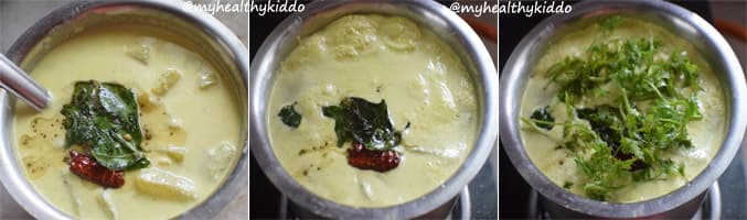 White Pumpkin Mor Kuzhambu Recipe - Kerala Style White Pumpkin Curry
