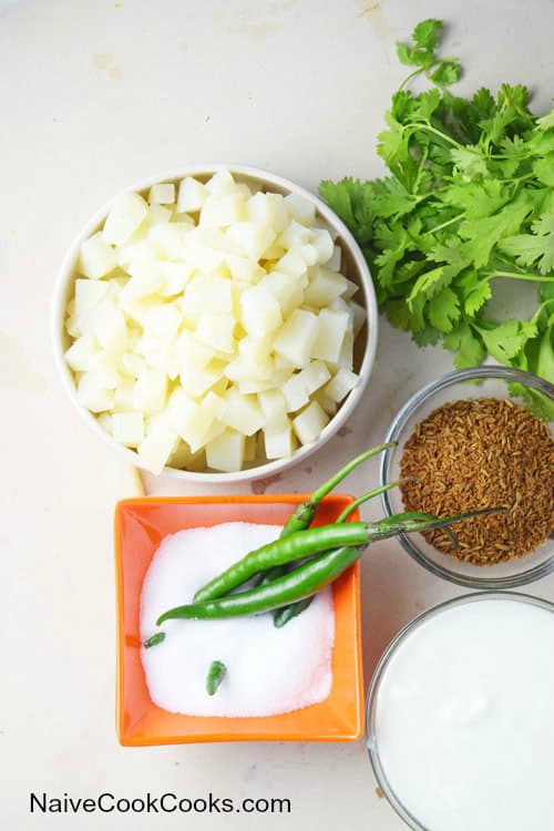 Cold Potato Salad With Cilantro Dressing Recipe