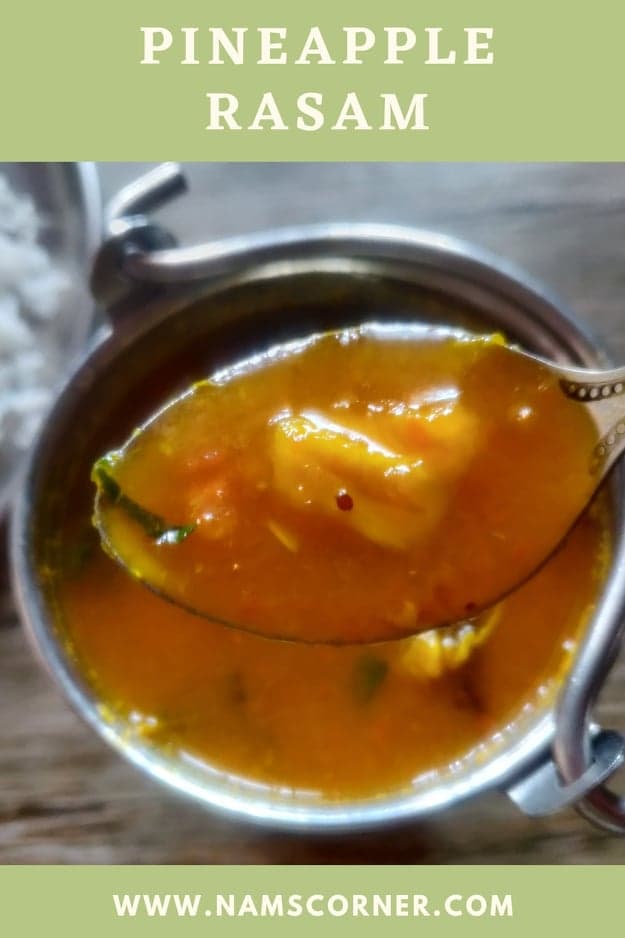 Pineapple Rasam Recipe