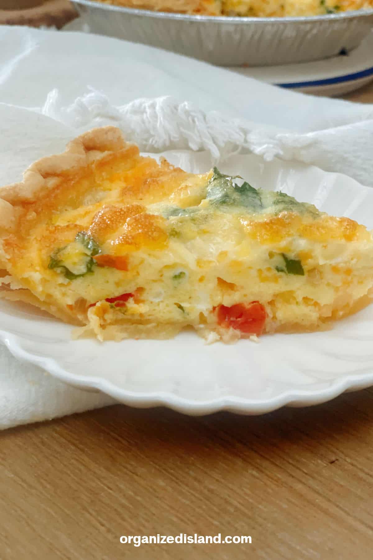 Spinach And Tomato Quiche Recipe
