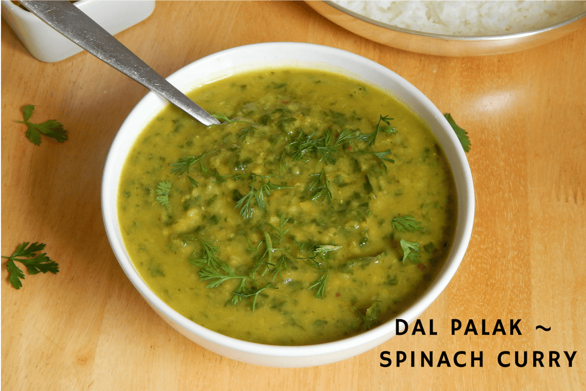 Palak Chana Dal Recipe - Healthy Spinach Gram Dal Recipe