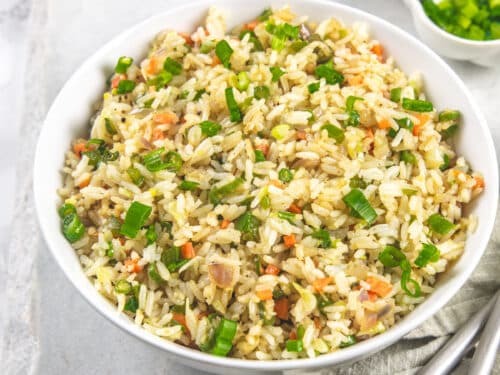 15 minute Cauliflower Fried Rice Recipe