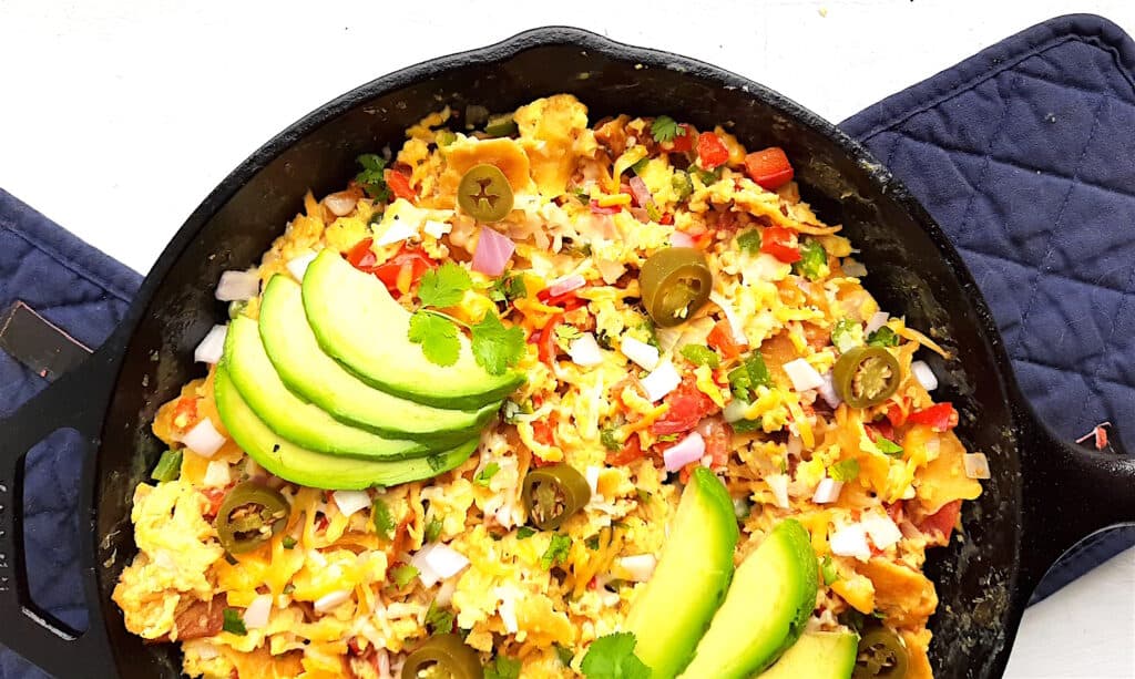 Spicy Jalapeno Scrambled Eggs Recipe