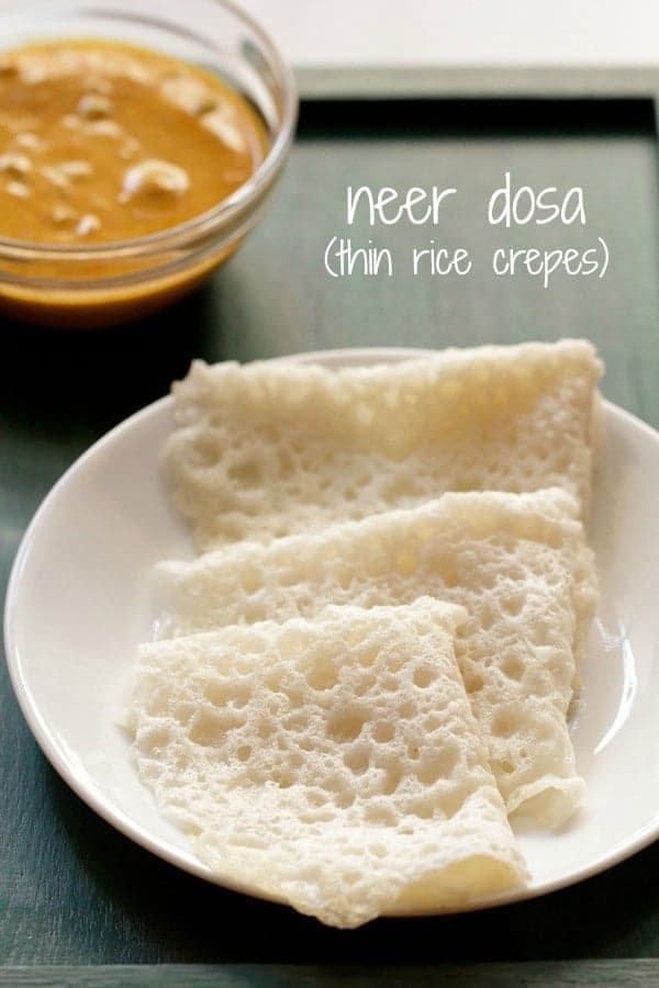 Cucumber Neer Dosa Recipe-Rice Pancake