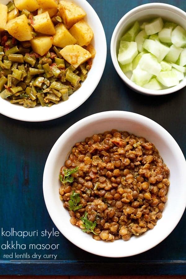 Awadhi Style Dal Masoor Mussallam Recipe
