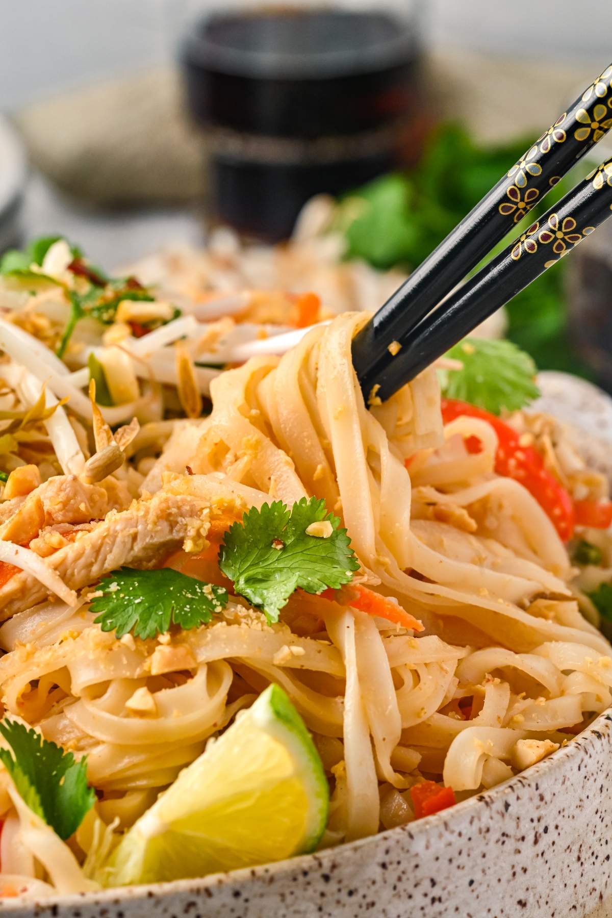 Chicken Pad Thai Noodles Recipe