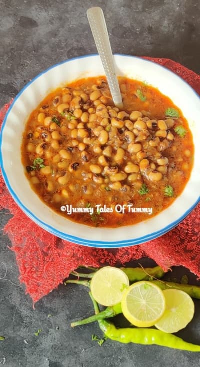 Lobia Masala (Recipe In Hindi)